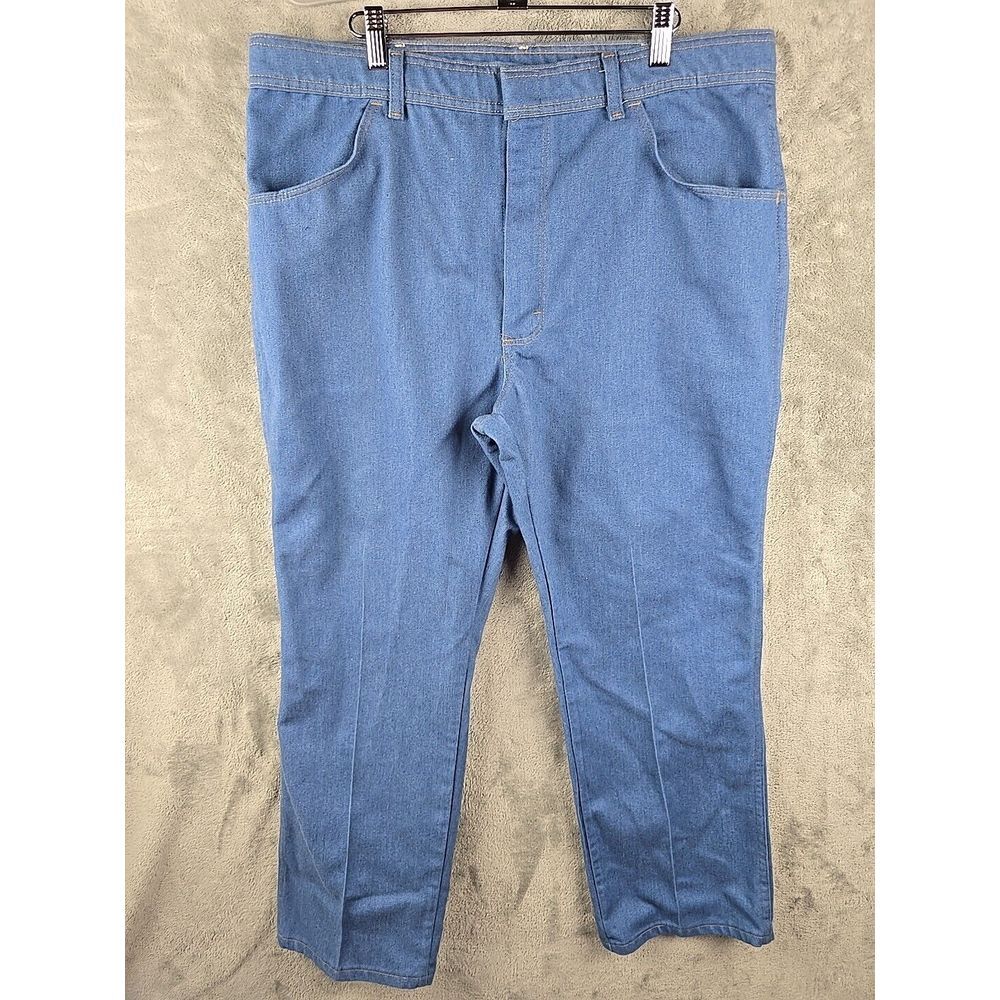 Vintage Wrangler Jeans Mens 38x30 Blue Relaxed Fit Denim Pants Cowboy USA